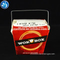 Pasta paper box square noodle box withe handle